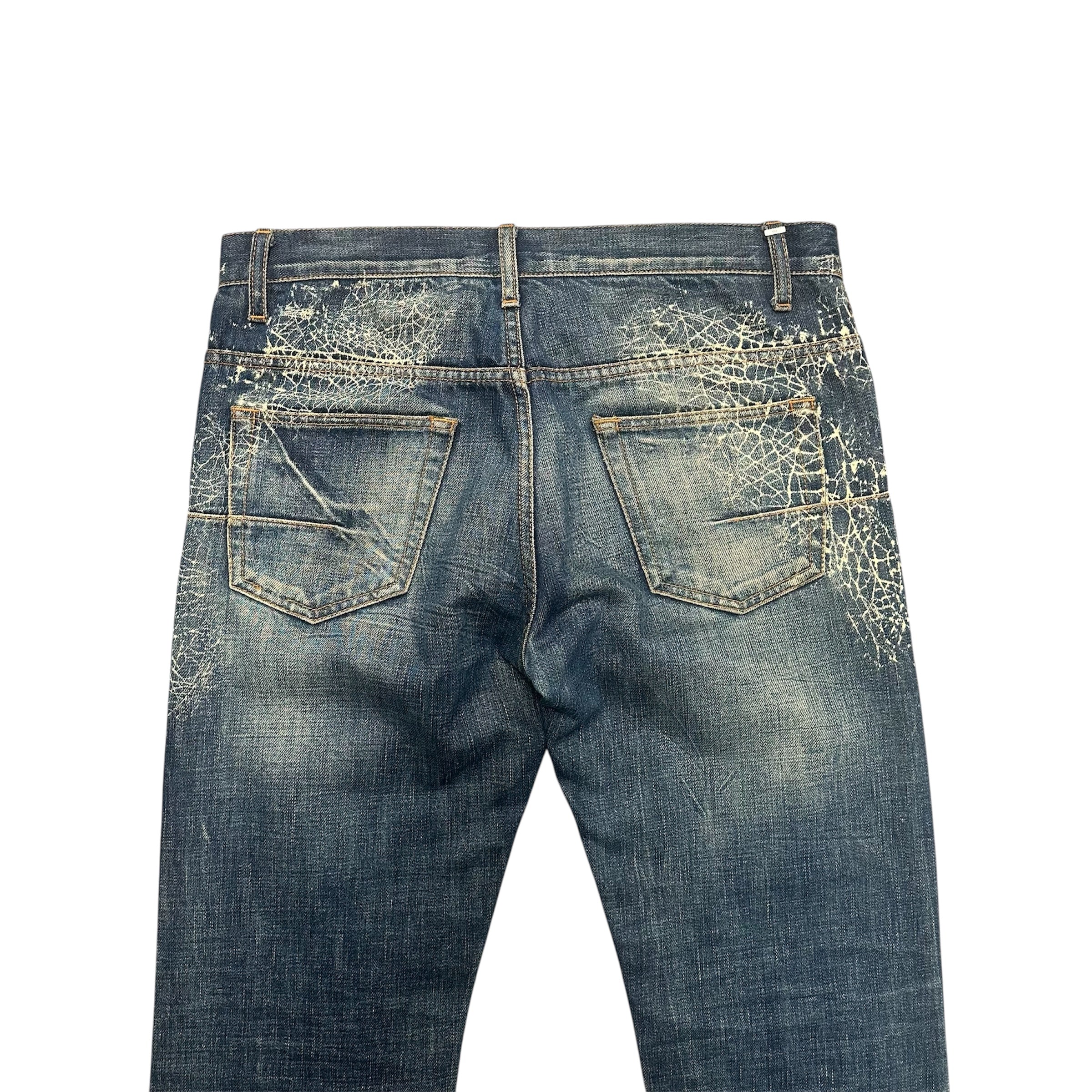 DIOR HEDI ‘07 SPIDER DENIM