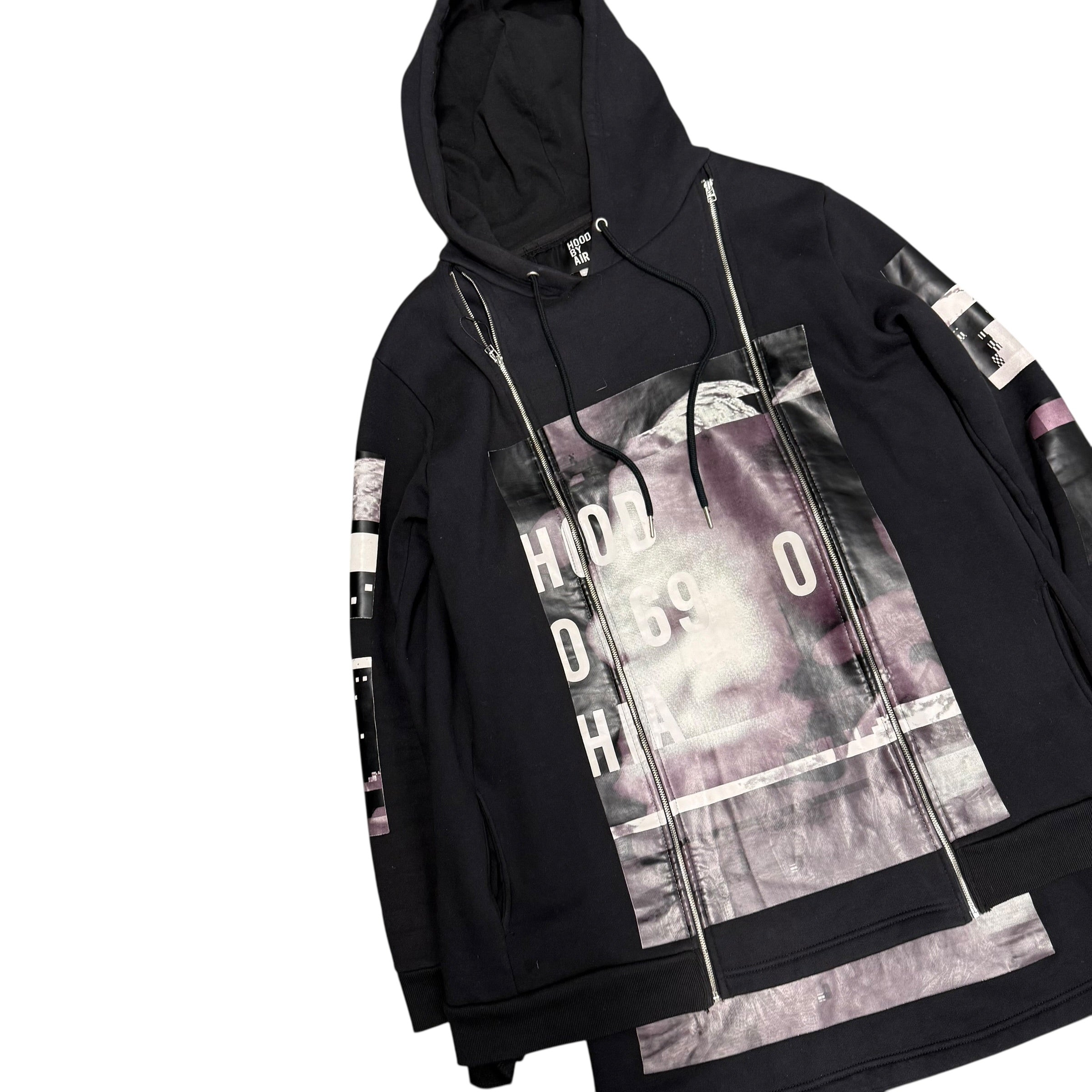 HOOD BY AIR AW14 ORGAN & BONES HOODIE.