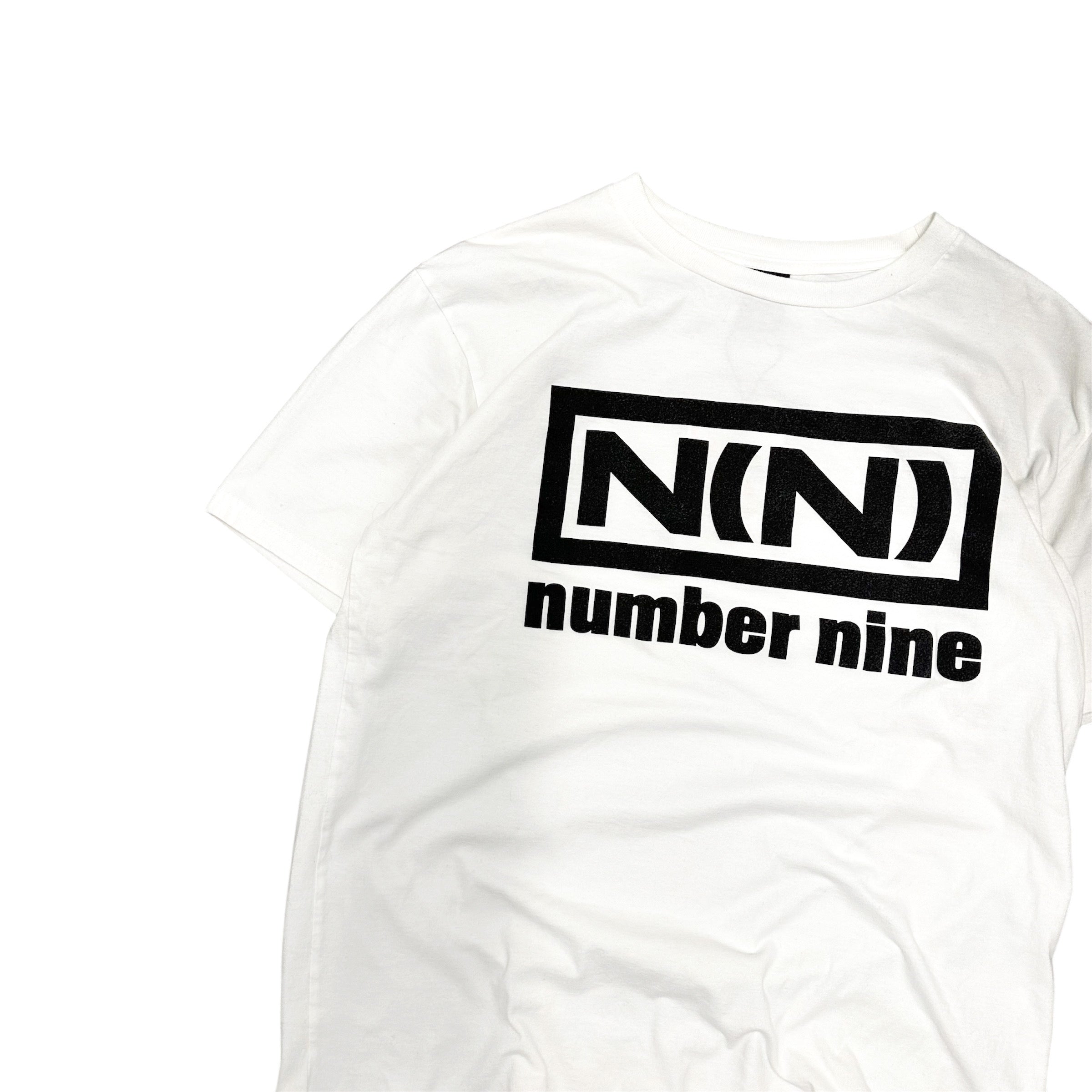 NUMBER (N)INE LOGO SHIRT.
