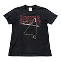HYSTERIC GLAMOUR GRIM REAPER BLACK T-SHIRT.