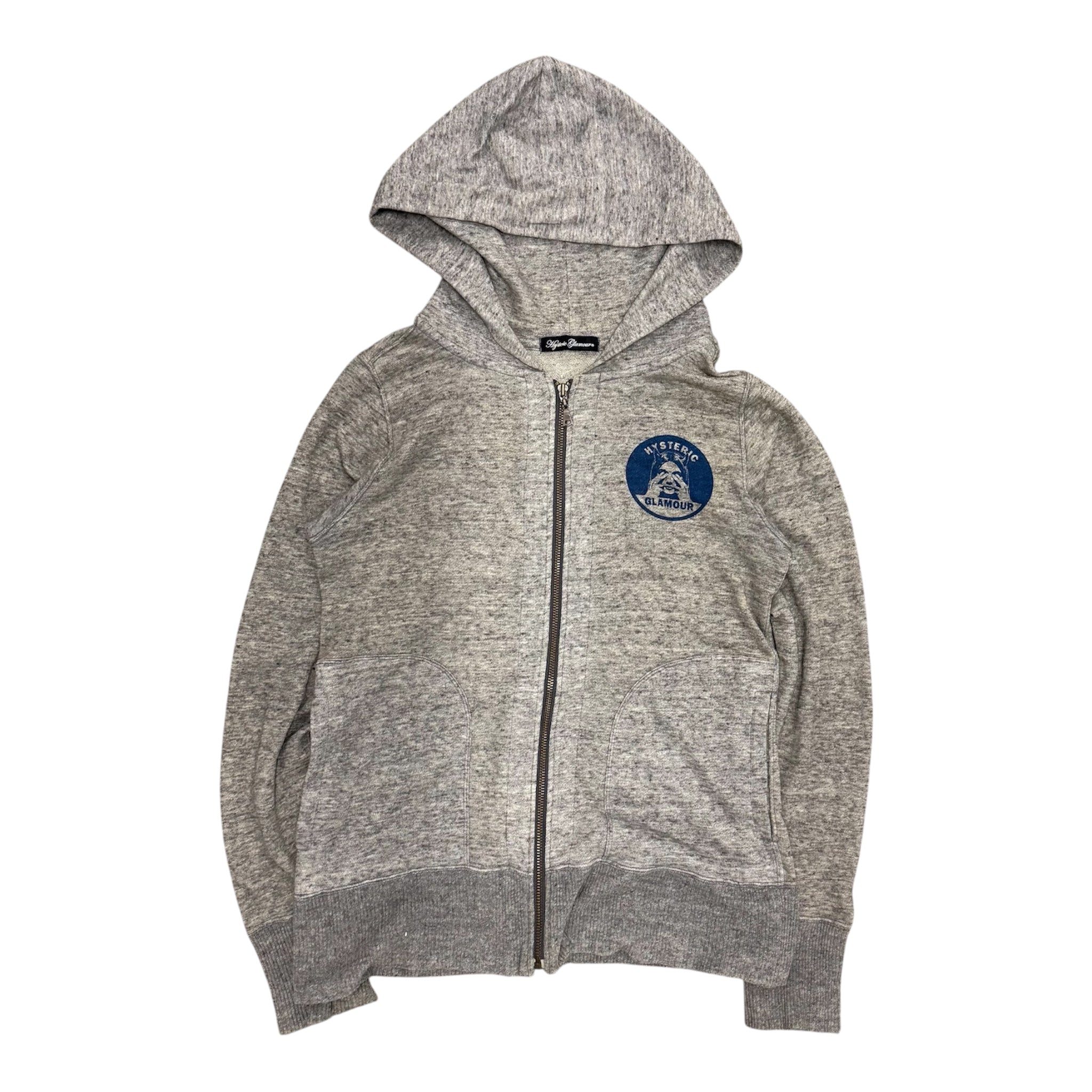 HYSTERIC GLMAOUR "DO YOU WANNA HAVE FUN TONIGHT?" ZIP UP JACKET.