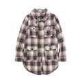 HYSTERIC GLAMOUR PLAID FLANNEL COAT.