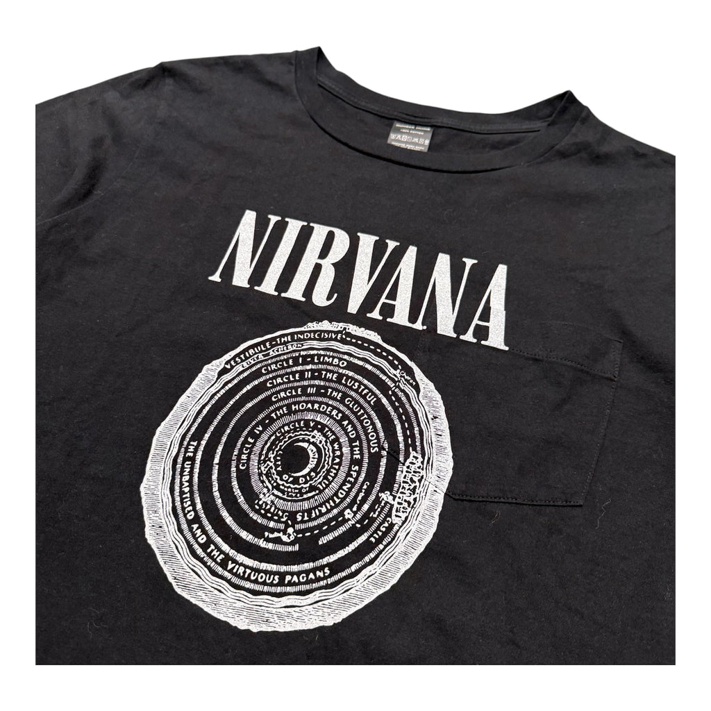 NUMBER (N)INE NIRVANA LOGO TEE.