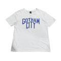 NUMBER (N)INE WHITE AND BLUE “GOTHAM CITY” TEE.