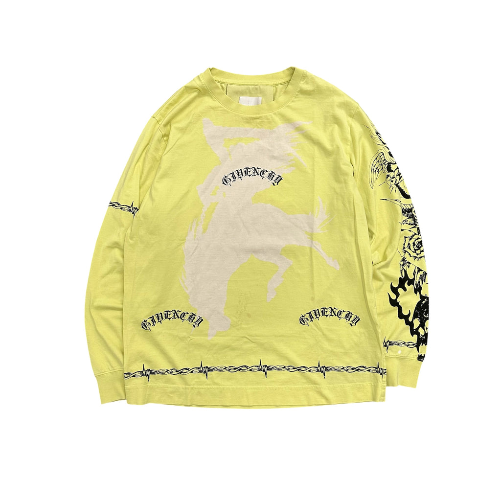 GIVENCHY GREEN TATTOO LONGSLEEVE