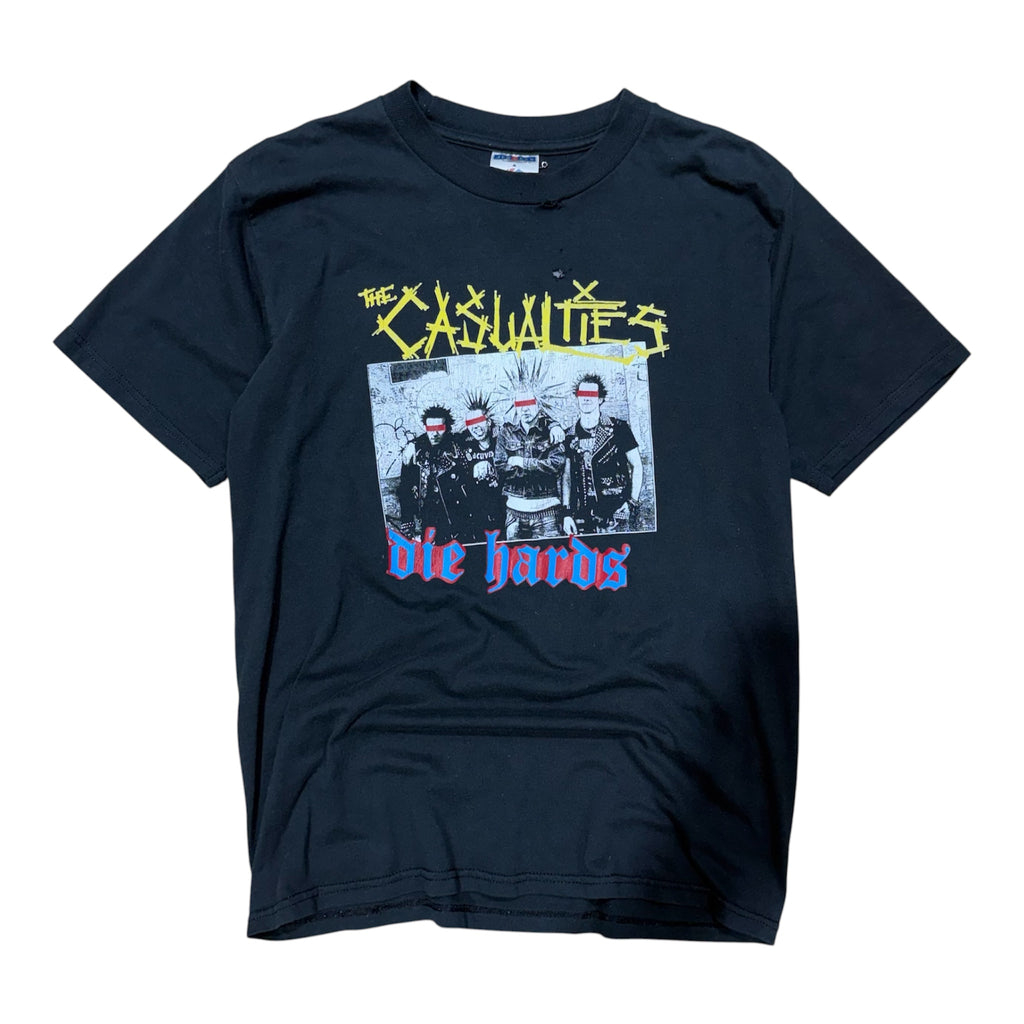 THE CASUALTIES DIE HARDS BAND TEE.