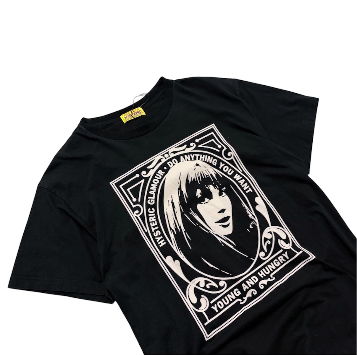 HYSTERIC GLAMOUR GIRL LOGO SHIRT.