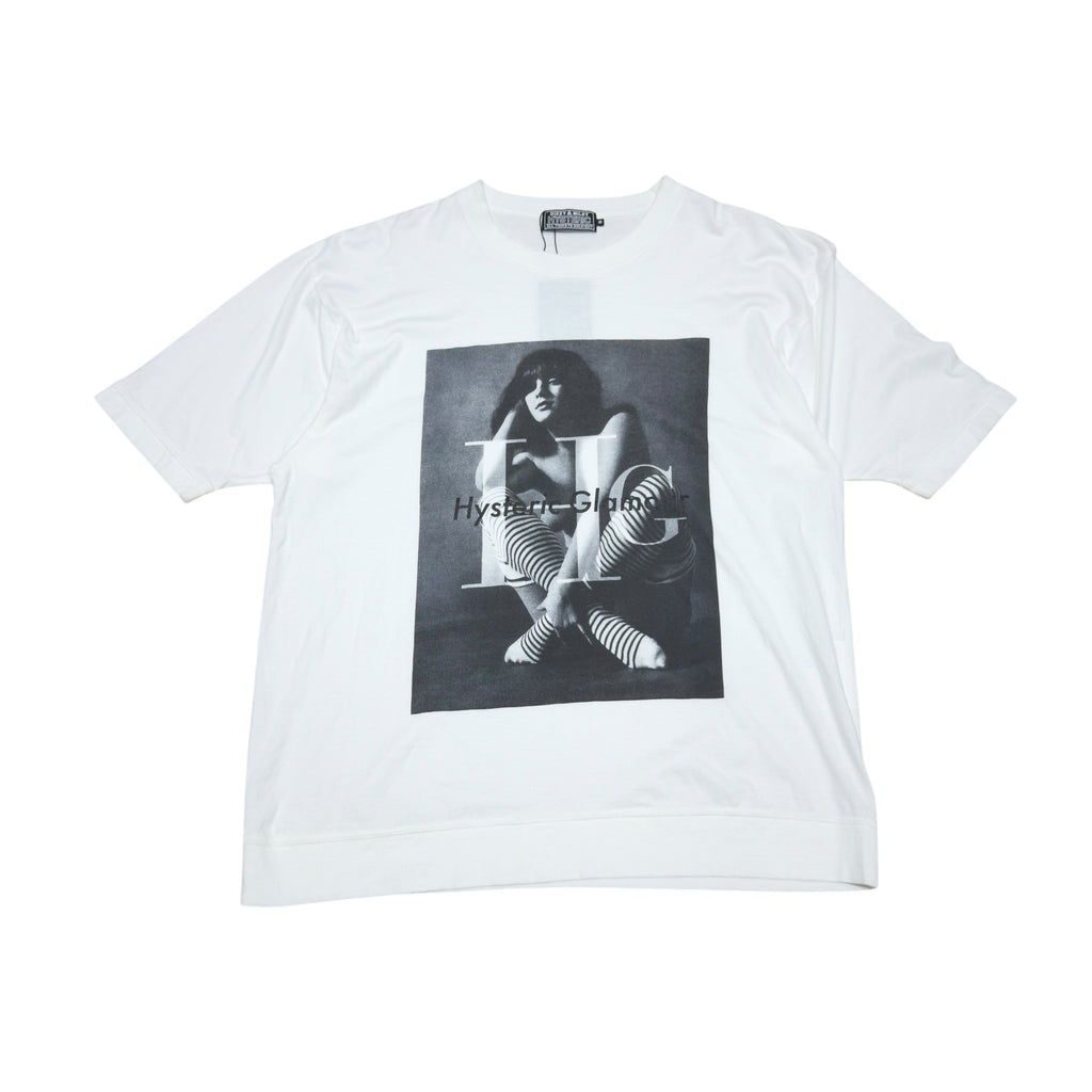 HYSTERIC GLAMOUR “HG” TEE.
