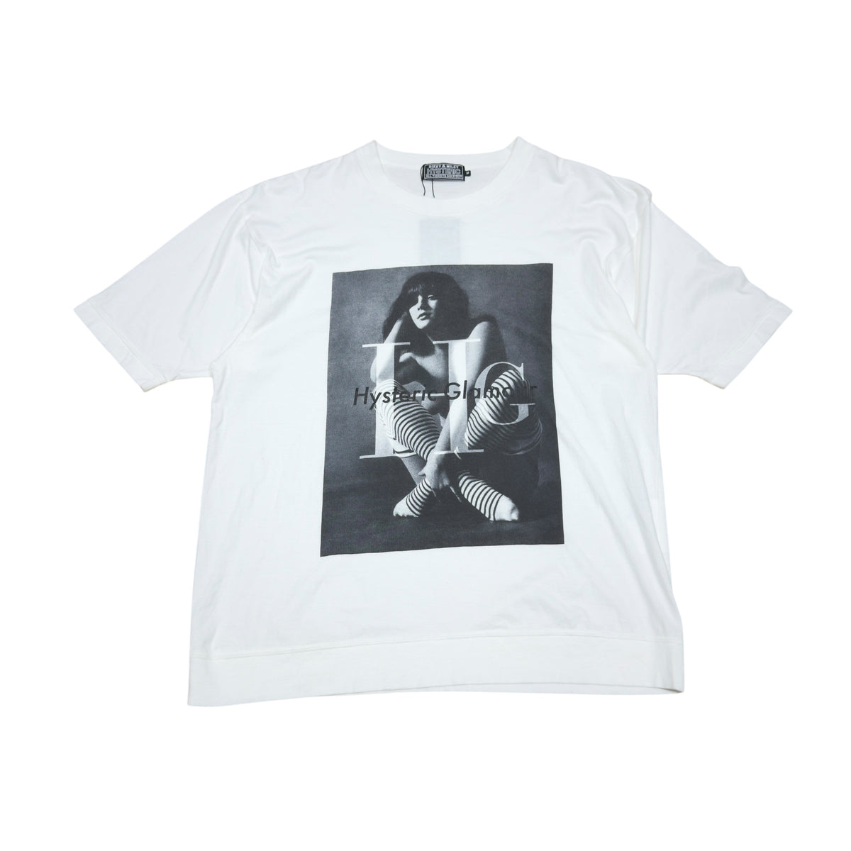 HYSTERIC GLAMOUR “HG” TEE.
