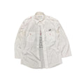 NUMBER (N)INE MYSTERY WHITE BOY SHIRT.