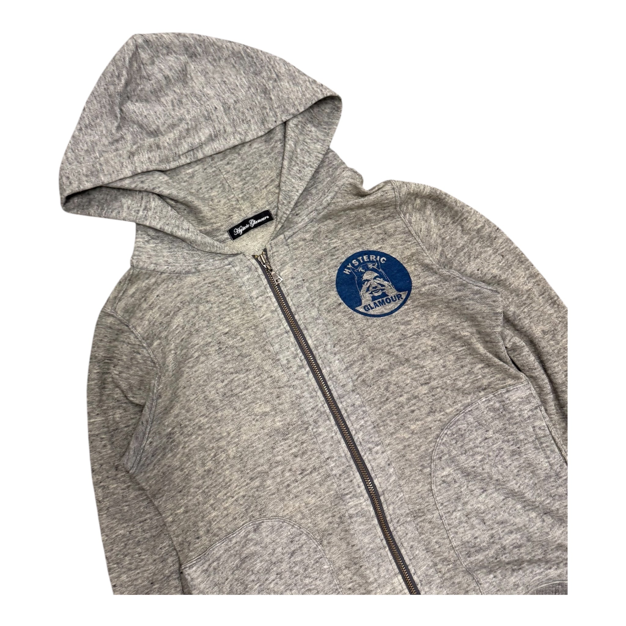 HYSTERIC GLMAOUR "DO YOU WANNA HAVE FUN TONIGHT?" ZIP UP JACKET.