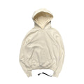 RICK OWENS REVERSED WHITE HOODIE.