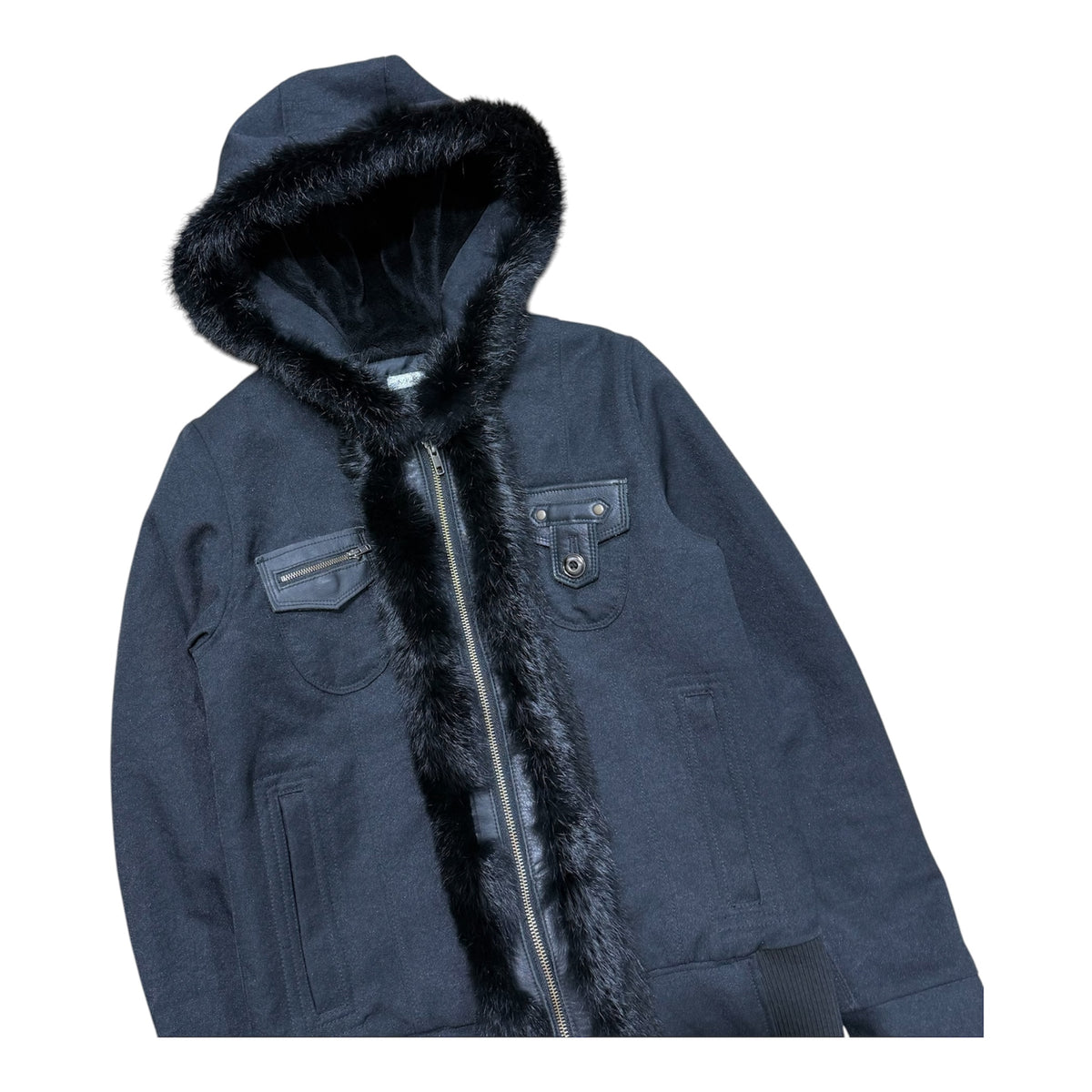 MILKBOY FUR BONO ZIPUP JACKET.