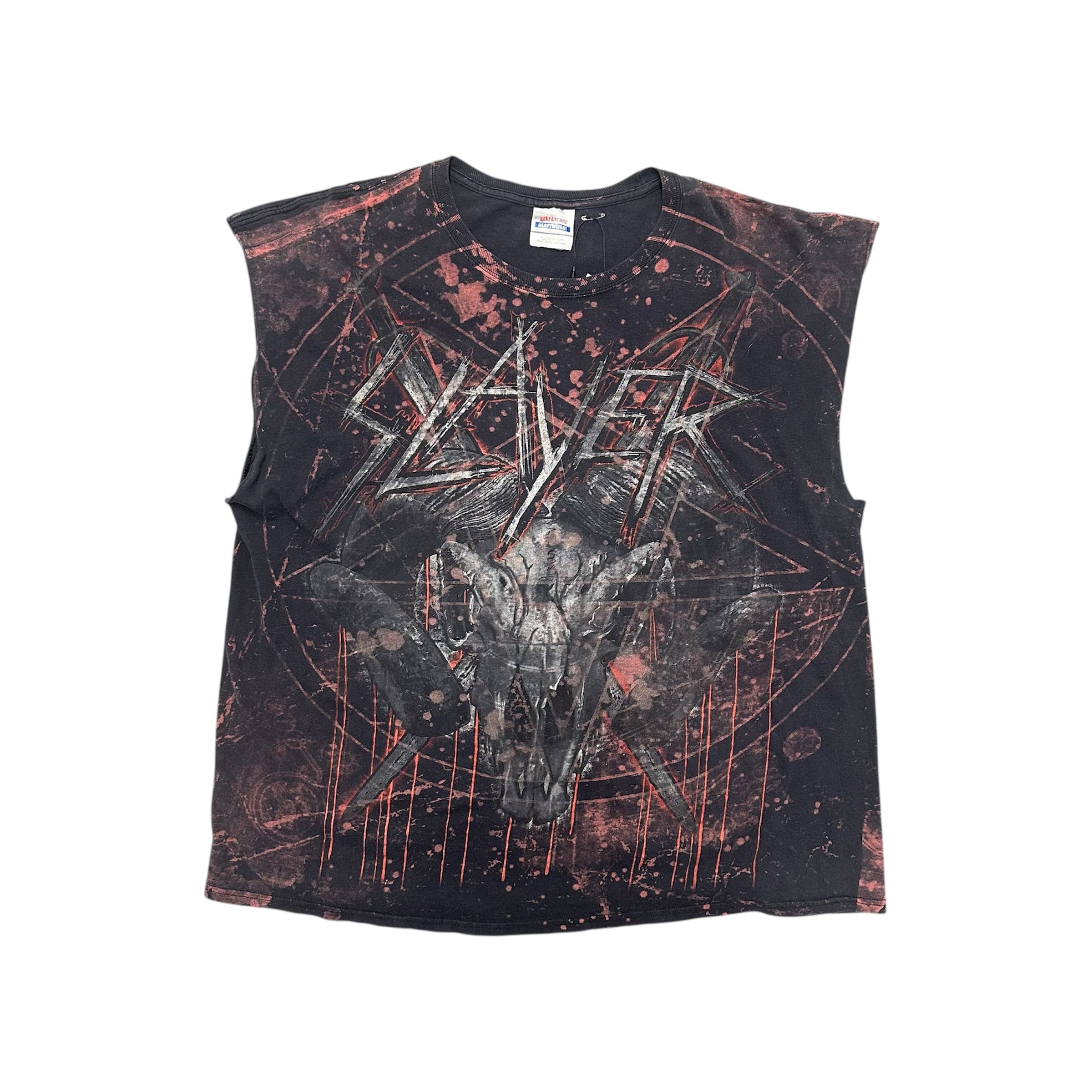 VINTAGE 2000’S SLAYER AOP TANK TOP