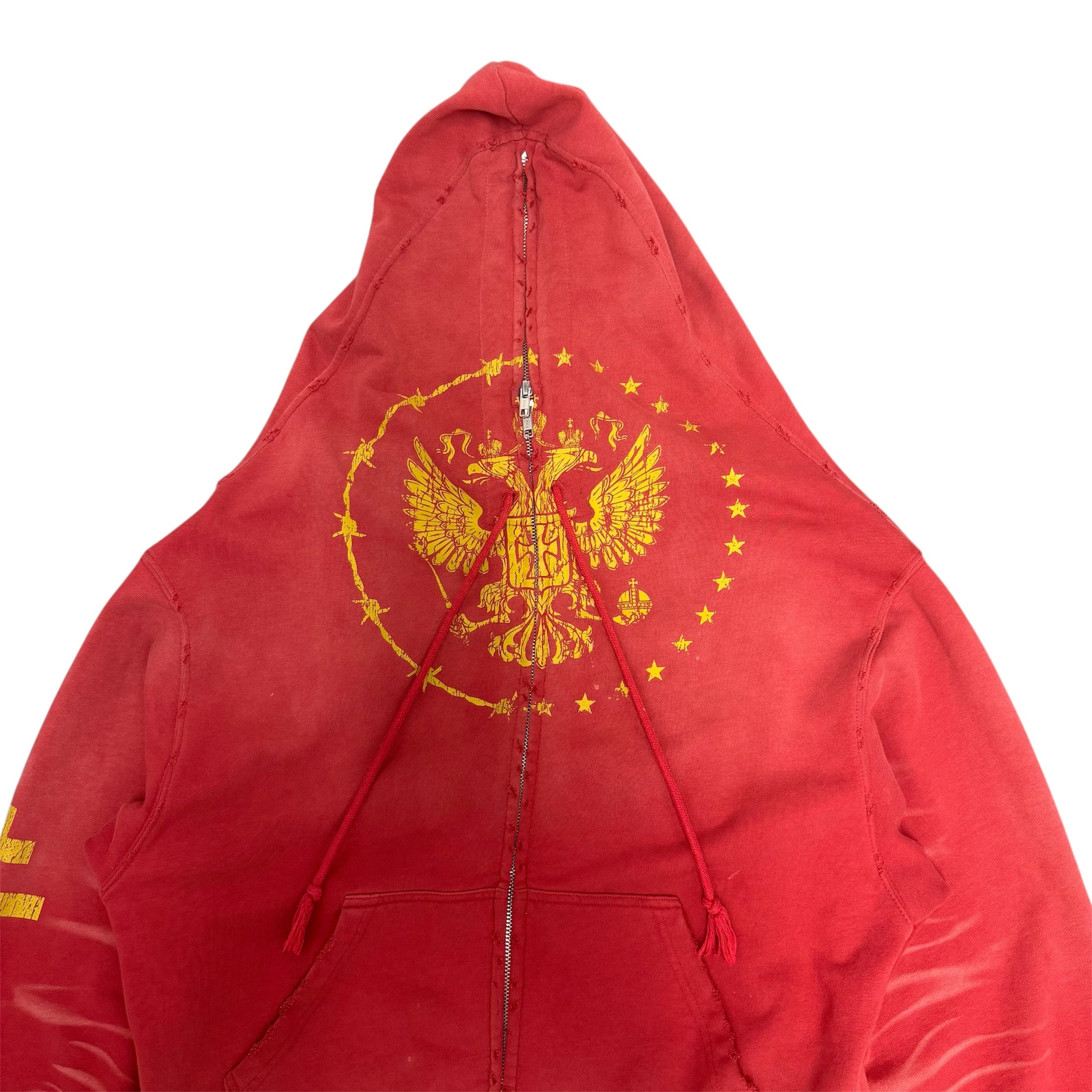 PROJECT G/R RED ZYGON FULL ZIP UP JACKET.