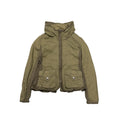JAPANESE BONO JACKET DARK GREEN ZIP UP.