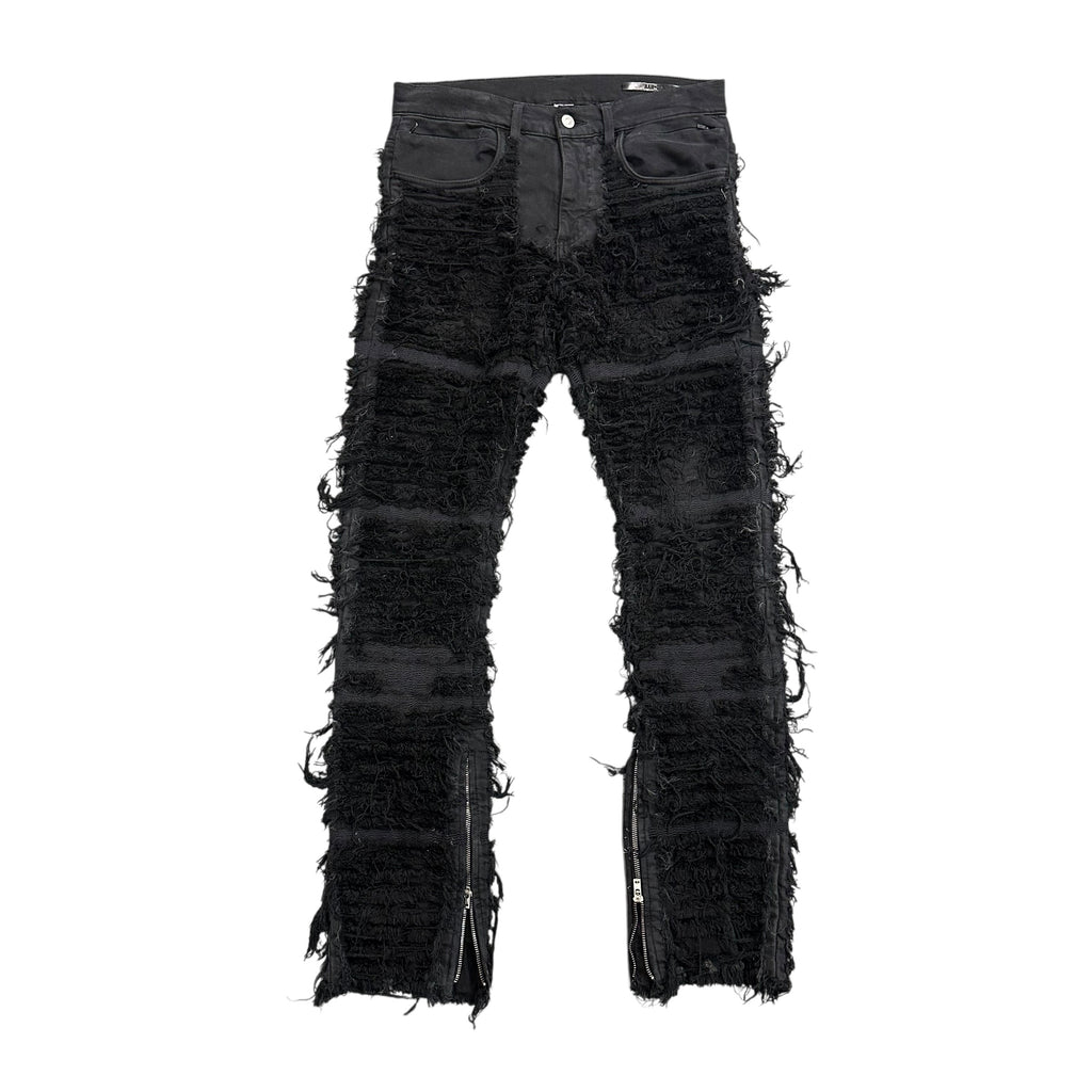 BLACK MEANS X 1017 ALYX DENIM PANTS.