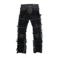 BLACK MEANS X 1017 ALYX DENIM PANTS.