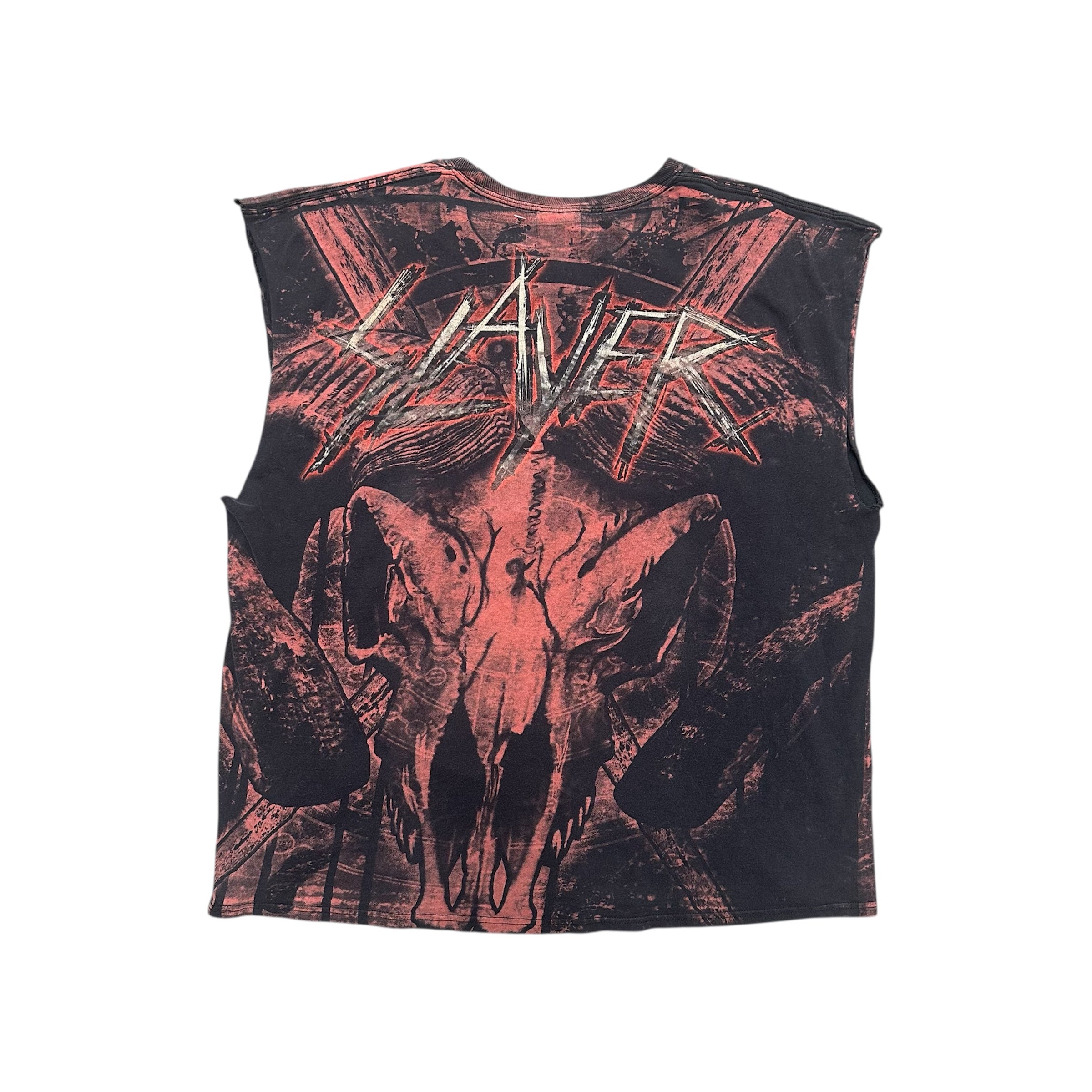 VINTAGE 2000’S SLAYER AOP TANK TOP