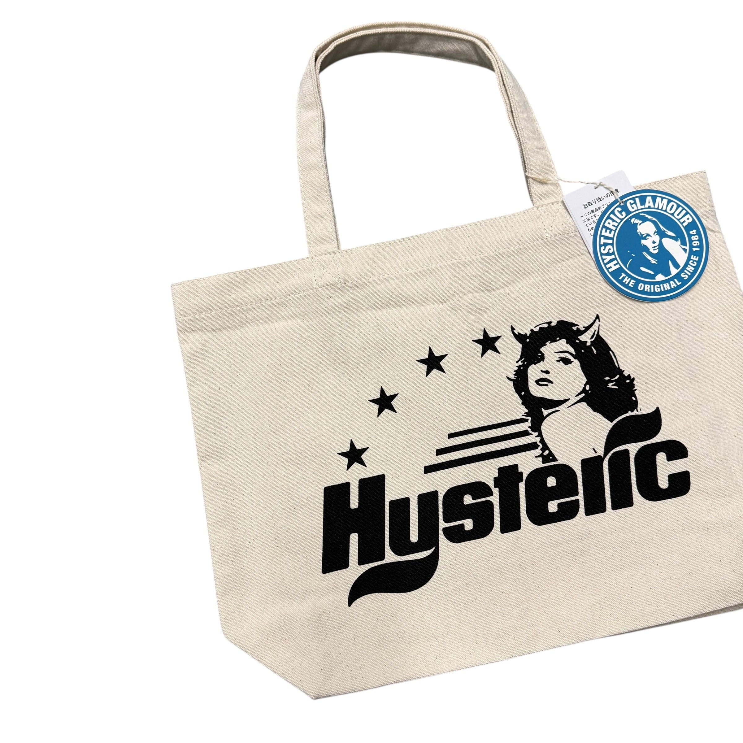 HYSTERIC GLAMOUR BRAND NEW LOGO TOTE BAG.