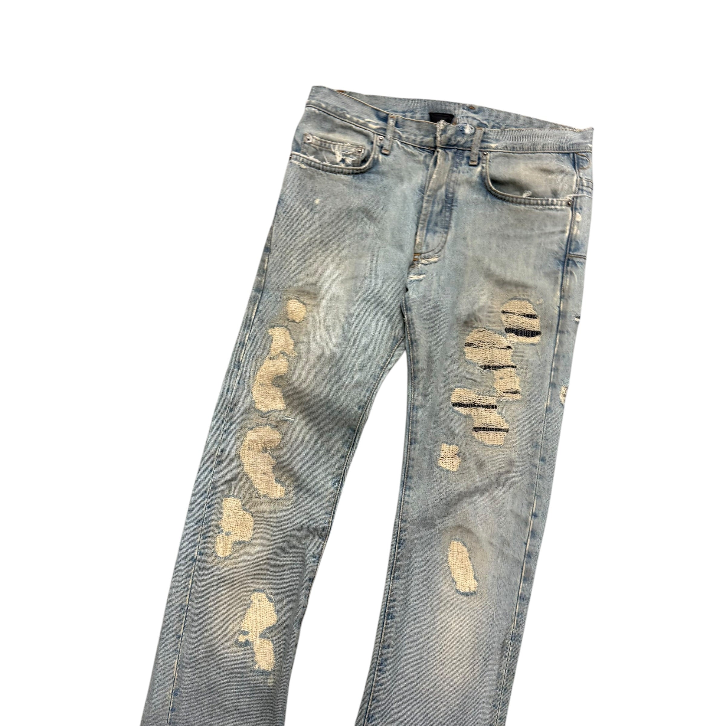 DIOR HOMME SS06 CRASH DENIM.