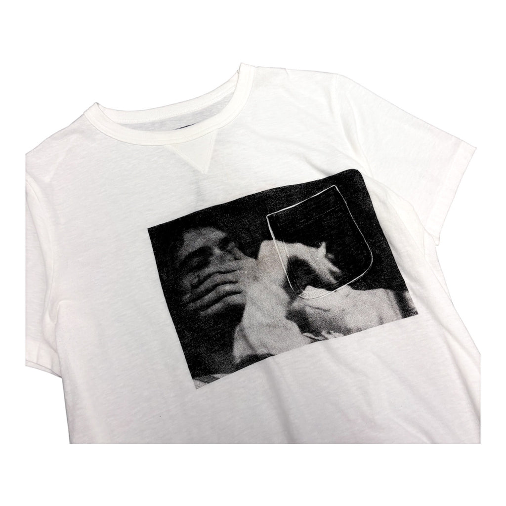 TAKAHIROMIYASHITA THE SOLOIST HIDDEN FACE POCKET TEE.