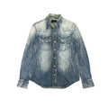 NUMBER (N)INE DENIM BUTTON UP SHIRT.