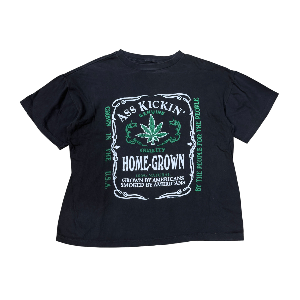 VINTAGE ASS KICKIN’ WEED TEE.