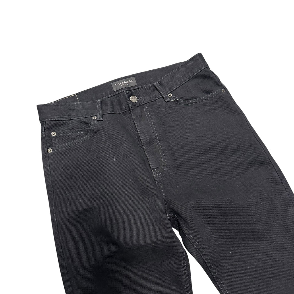 BALENCIAGA FLARED DENIM.
