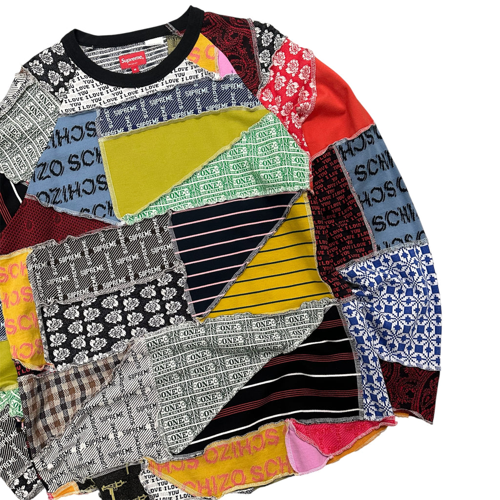 SUPREME SS23 PATCHWORK LONGSLEEVE.