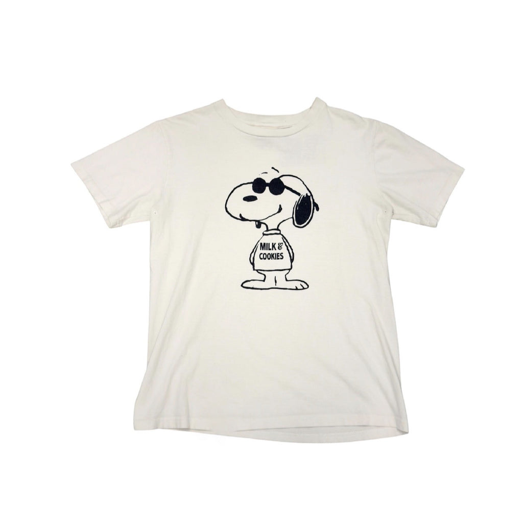 NUMBER (N)INE SNOOPY MILK & COOKIES TEE